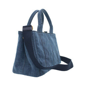 Prada Denim Bag Handbag Canapa